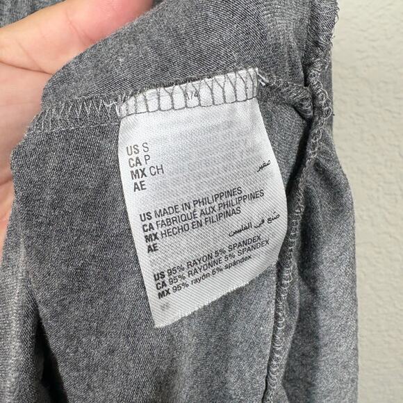 Jenni Intimates Size Small Sleeveless Tiered Chemise Dress Pewter Heather Gray - Picture 8 of 8